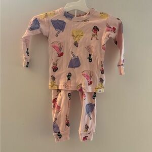 Baby Gap Disney Princess Pink Baby Pajamas